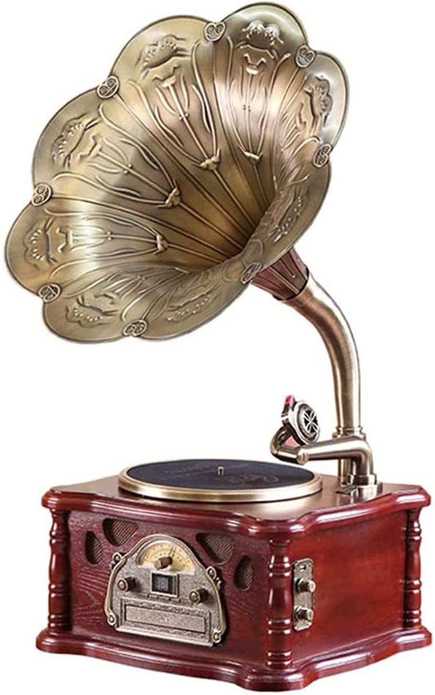 Migliori giradischi vintage retro a grammofono in legno